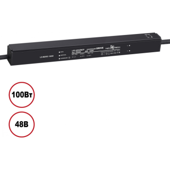 Драйвер NOVOTECH 359505 DRIVE NT25 000 IP20 100W 48V черный