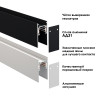 Низковольтный шинопровод NOVOTECH 135156 SHINO NT23 000 черный 2м IP20 48V FLUM NV-135156